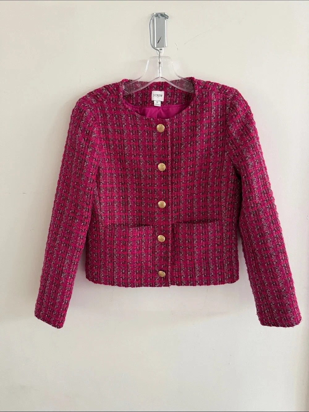 J. Crew stylish pink